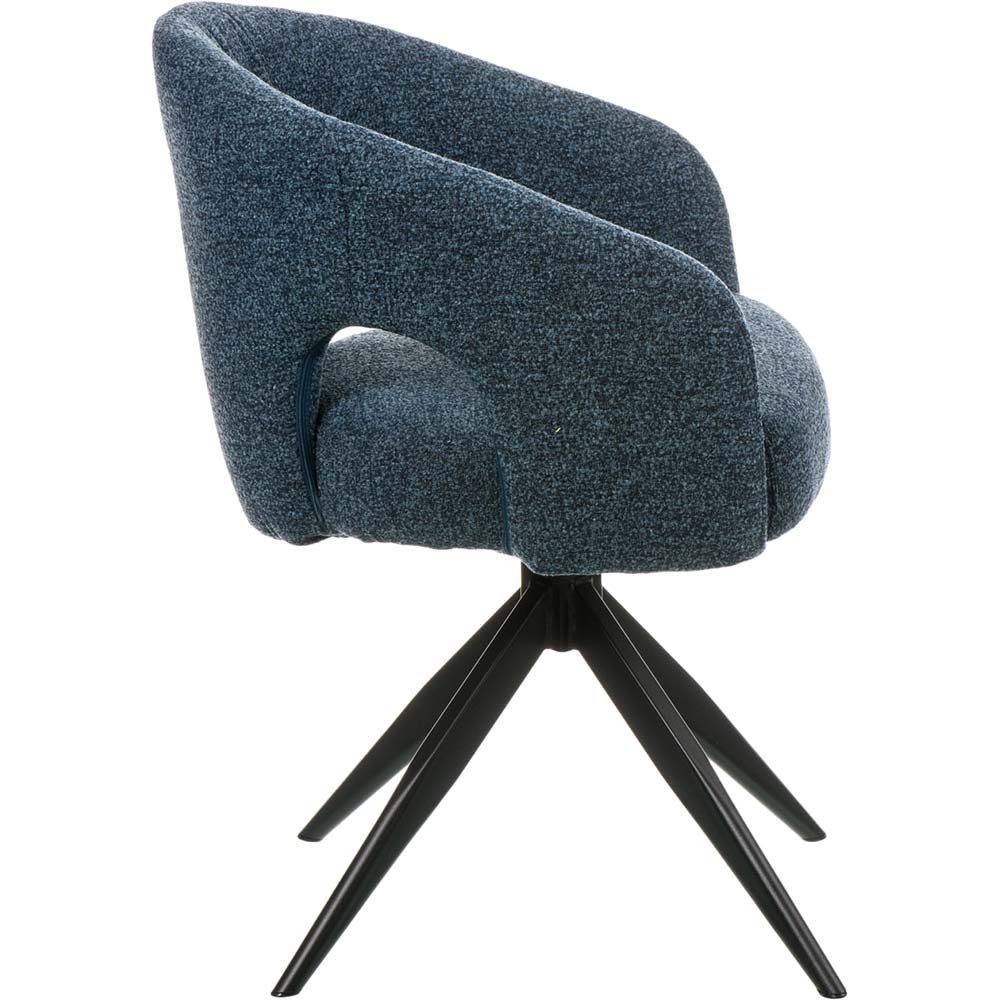 Стул SPECIAL4YOU Imperius Blue (E7634) Ширина сиденья 58,5; 45 (внутри)