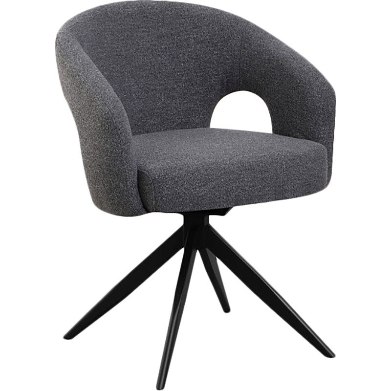 Стул SPECIAL4YOU Стілець Imperius Grey (E7641) Материал сидения полиэстер