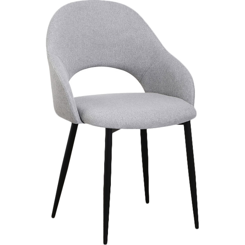 Стілець SPECIAL4YOU Turin Light Grey (E7542) Матеріал сидіння поліестер