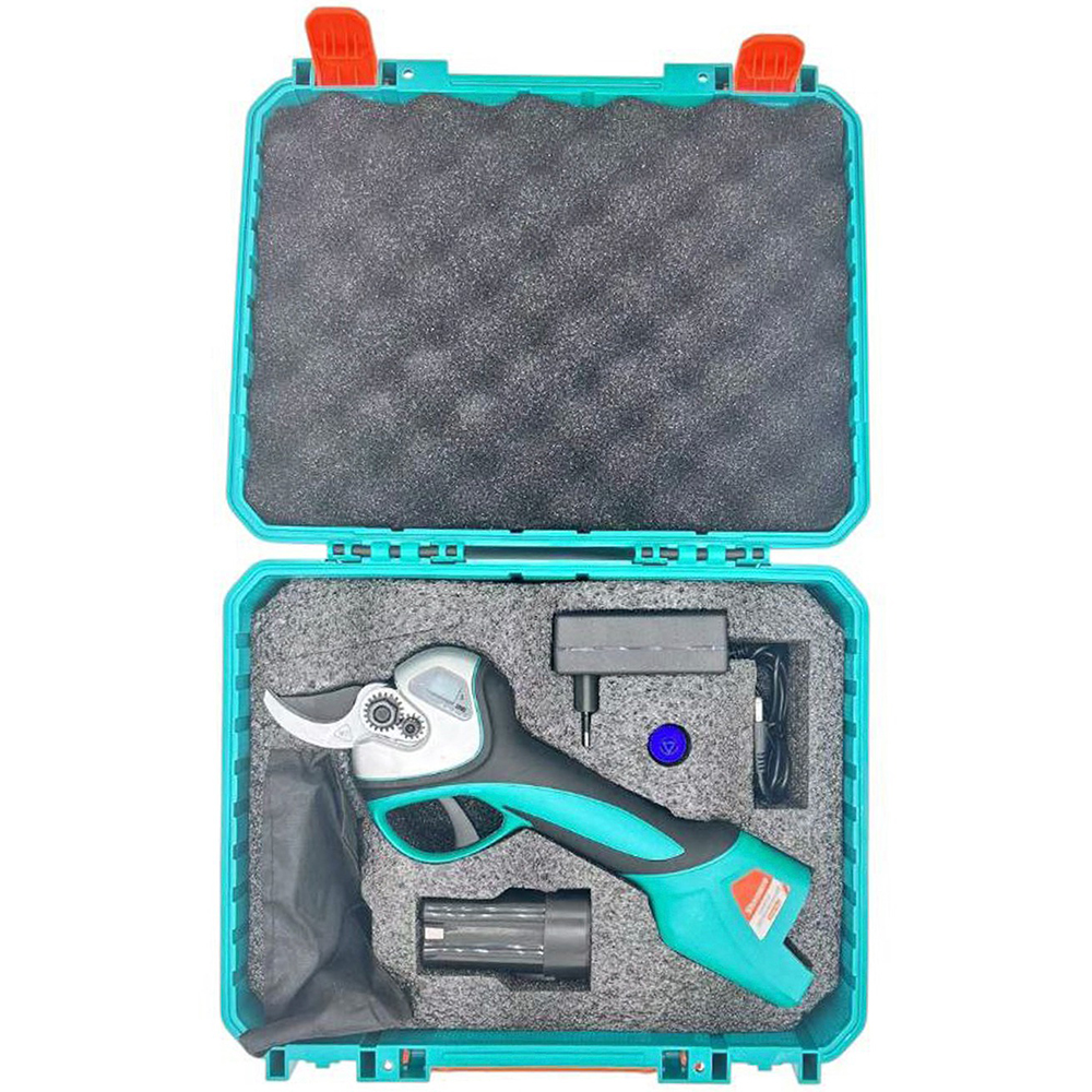 Секатор аккумуляторный STURMAX SCM2016CLS Дополнительно Прорезиненная рукоятка; Защита от случайного запуска; Индикация на корпусе