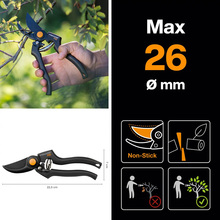 Секатор FISKARS Pro P90 Bypass (1001530)