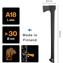 Топор-колун FISKARS Solid A18