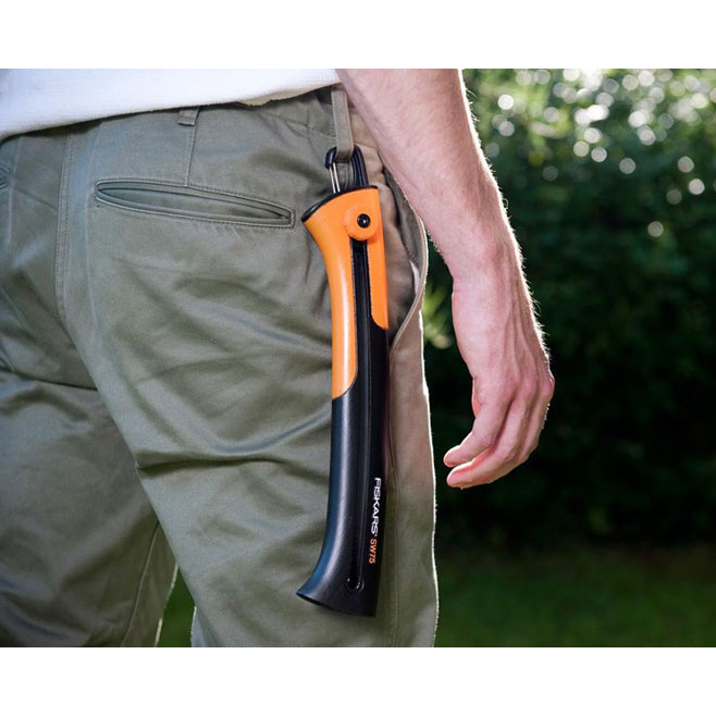 Пила садова Fiskars SW75 (123880) Особливості складна конструкція