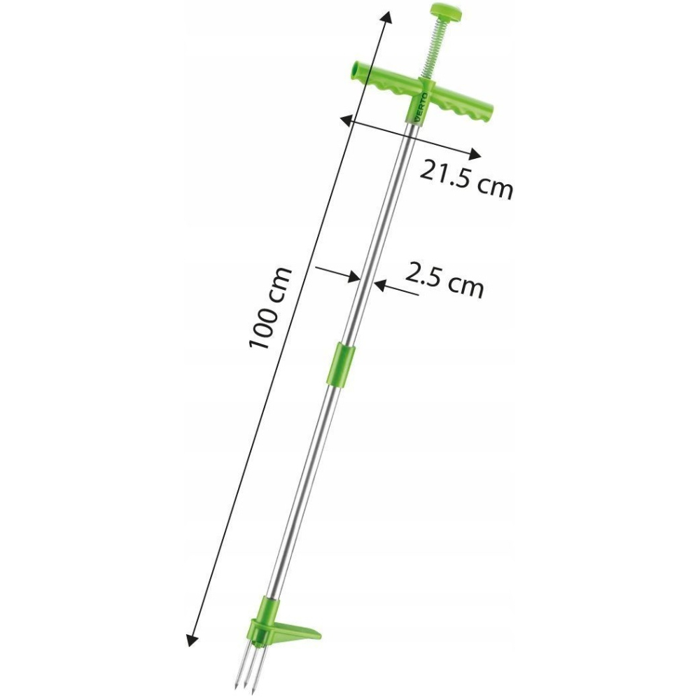 Зовнішній вигляд Розпушувач висмикувач бур'янів VERTO (15G450)