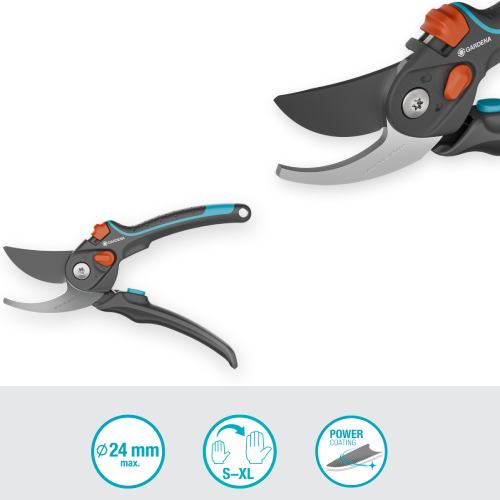 Секатор GARDENA PremiumCut Pro flex S-XL 215 мм (12252-20.000.00) Вес 253