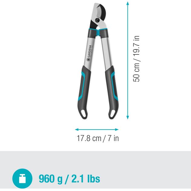 Гілкоріз GARDENA EasyCut S 500 мм (12030-20.000.00) Довжина 500