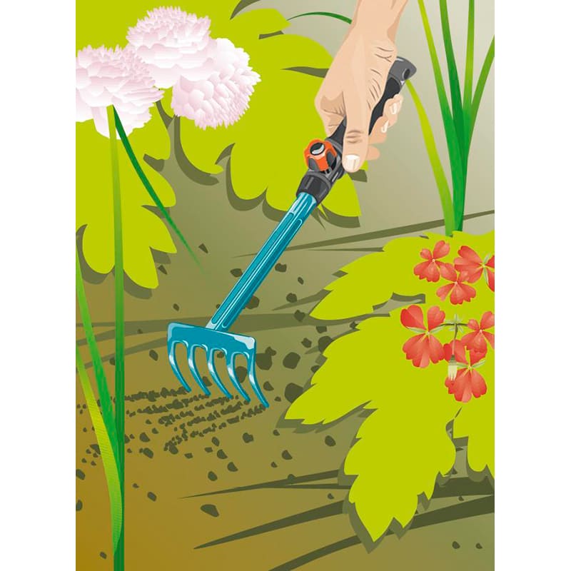 Огляд Граблі GARDENA Combisystem 8.5 см (08925-20.000.00)