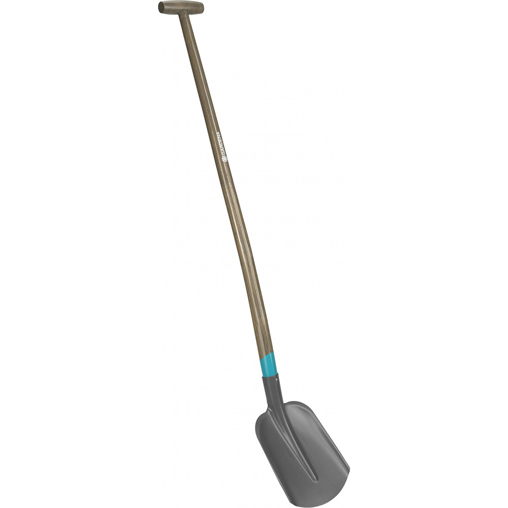 Лопата GARDENA NatureLine 131 см (17030-20.000.00) Додатково форма рукоятки T-подібна, полотно із високоякісної загартованої сталі