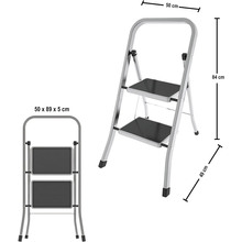 Стремянка COLOMBO Factotum Alu 2 ступени (G110AT2W)