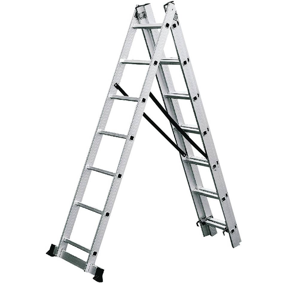 Лестница КЕНТАВР 3х7 ступеней (44666) Количество секций 3