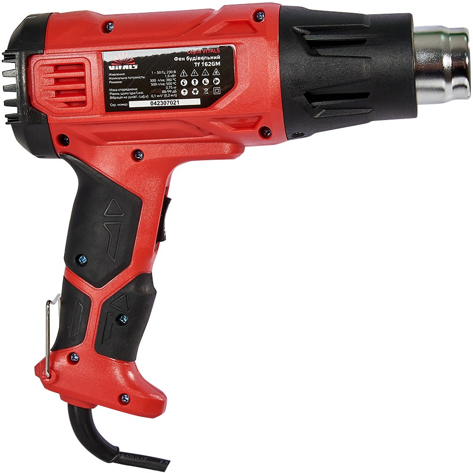 Технический фен VITALS Tf 162GM (187836) Мощность 1600