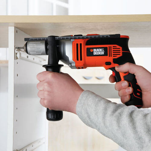 Дрель BLACK&DECKER BDK700K Область применения сверление