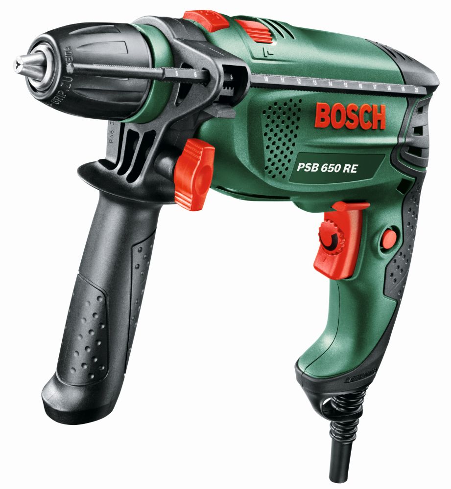 Ударная дрель BOSCH PSB 650 RE (0603128020) Тип патрона быстрозажимной