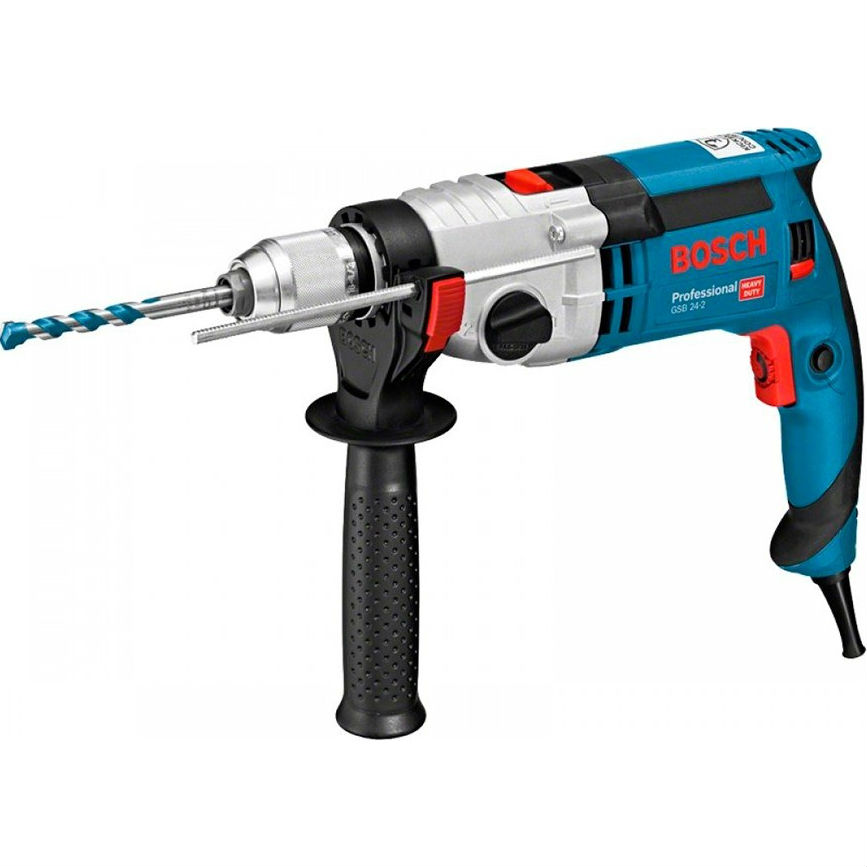 Дриль ударний BOSCH GSB 24-2 (БЗП) (0.601.19 C. 801)