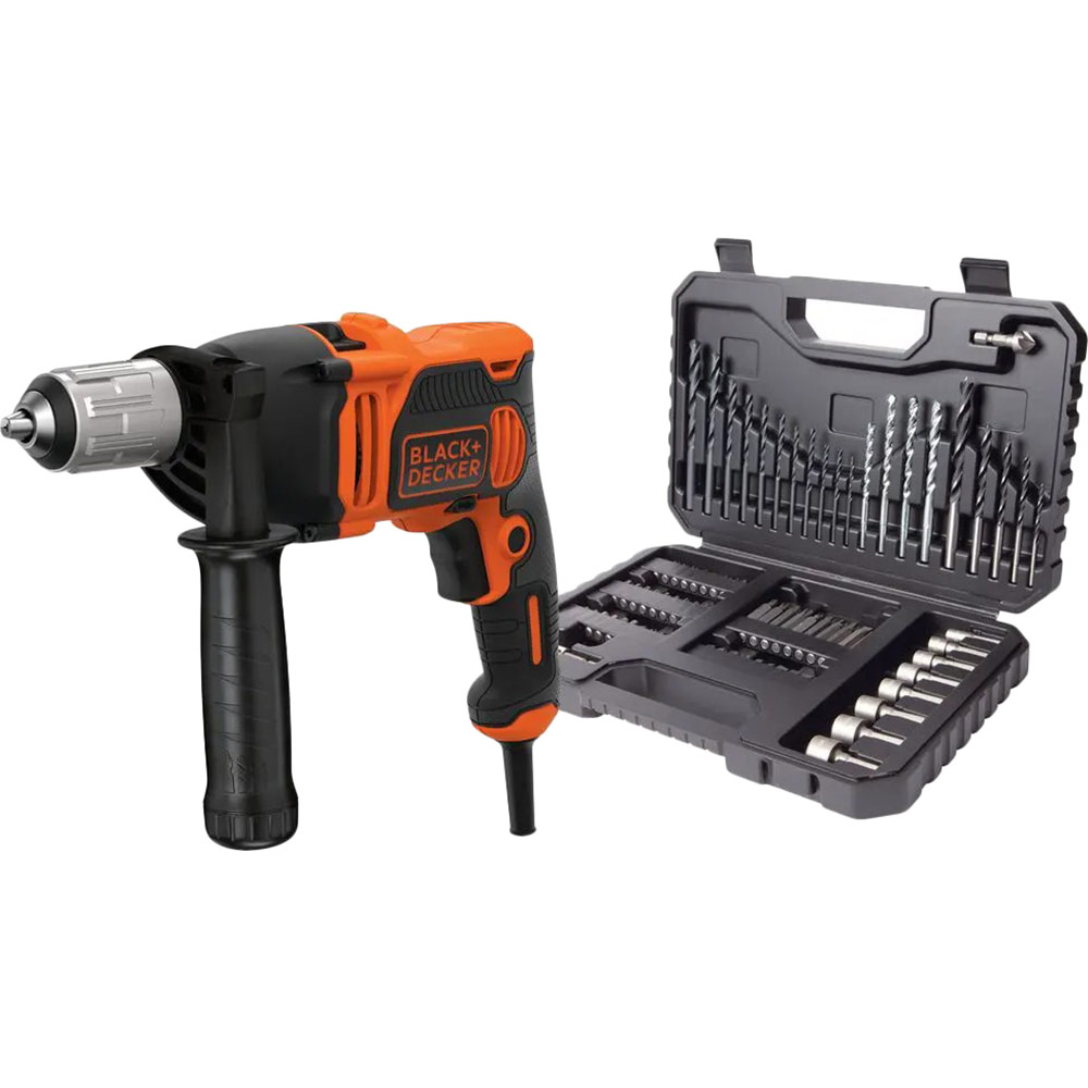 Дрель BLACK&DECKER BEH850 Область применения сверление