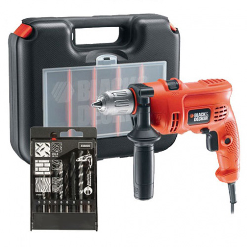 Ударная дрель BLACK&DECKER CD714CRESKA Тип патрона быстрозажимной