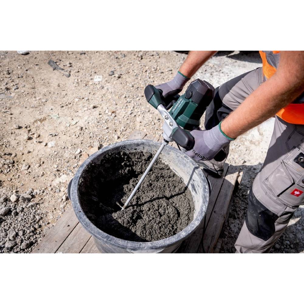 Миксер строительный METABO RWE 1200 1200Вт (614048000) Выходная мощность 580