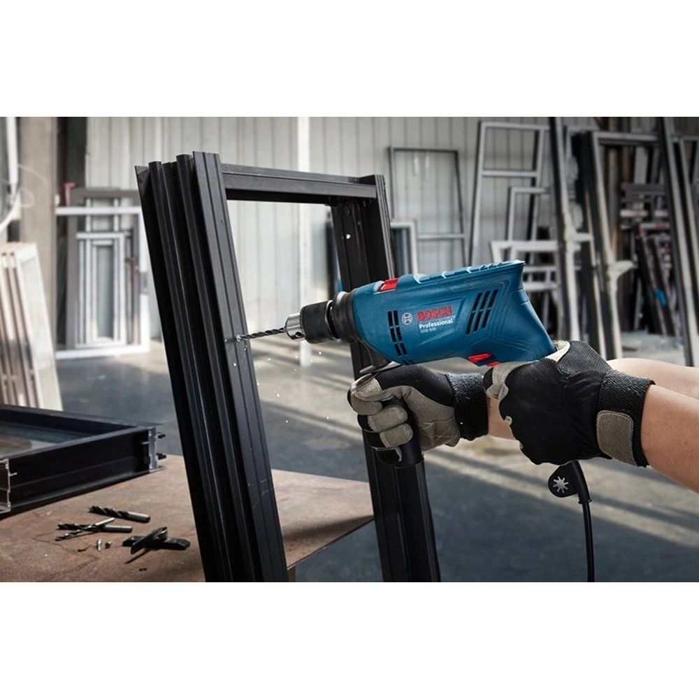 Дриль ударний BOSCH Professional GSB 600 (0.601.1A0.320) Тип патрона ключовий