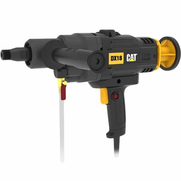 Дриль для алмазного свердління CAT 2400Вт (DX18) Особливості регулювання обертів