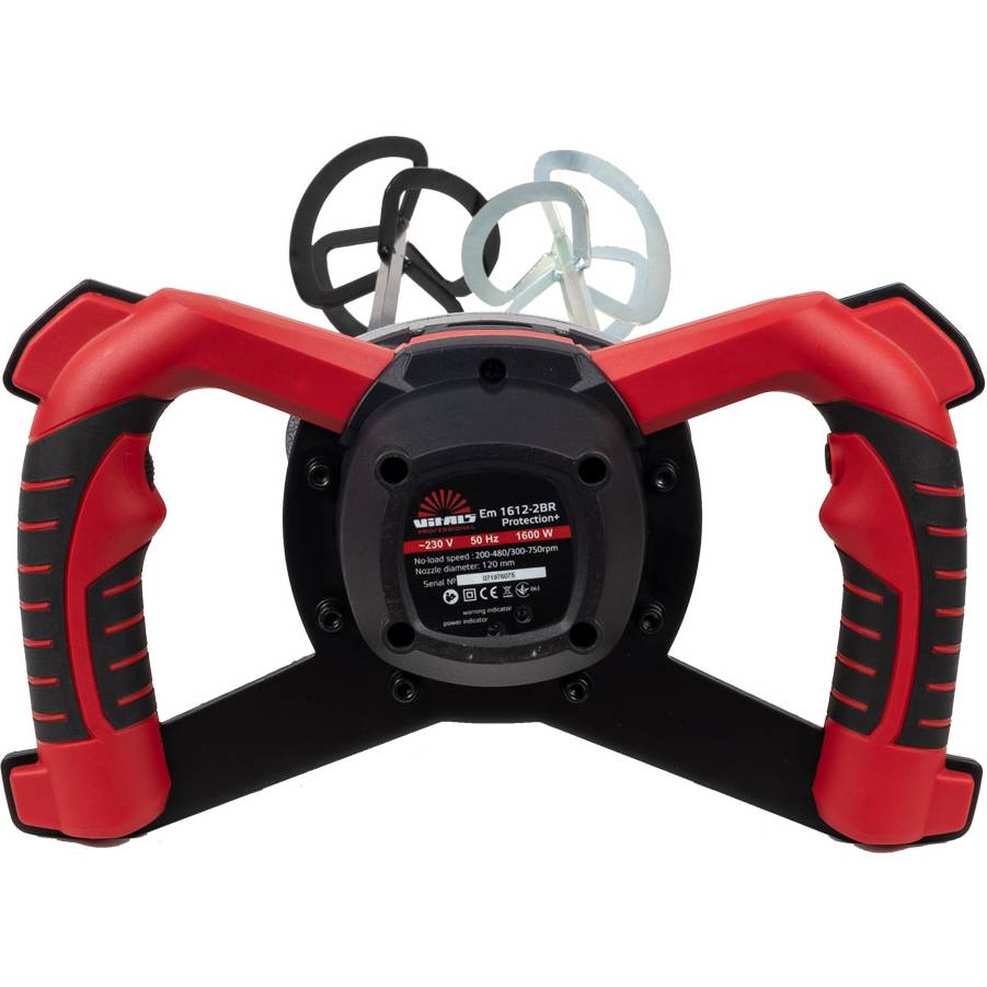 Миксер строительный VITALS Professional Em 1612-2BR PROTECTION+ (110973) Максимальный крутящий момент 270