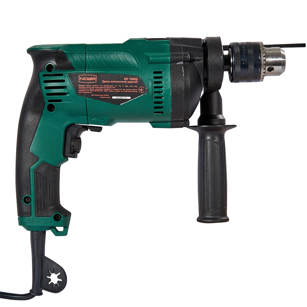 Дрель ударная NOWA WI 1000jl Тип патрона ключевой