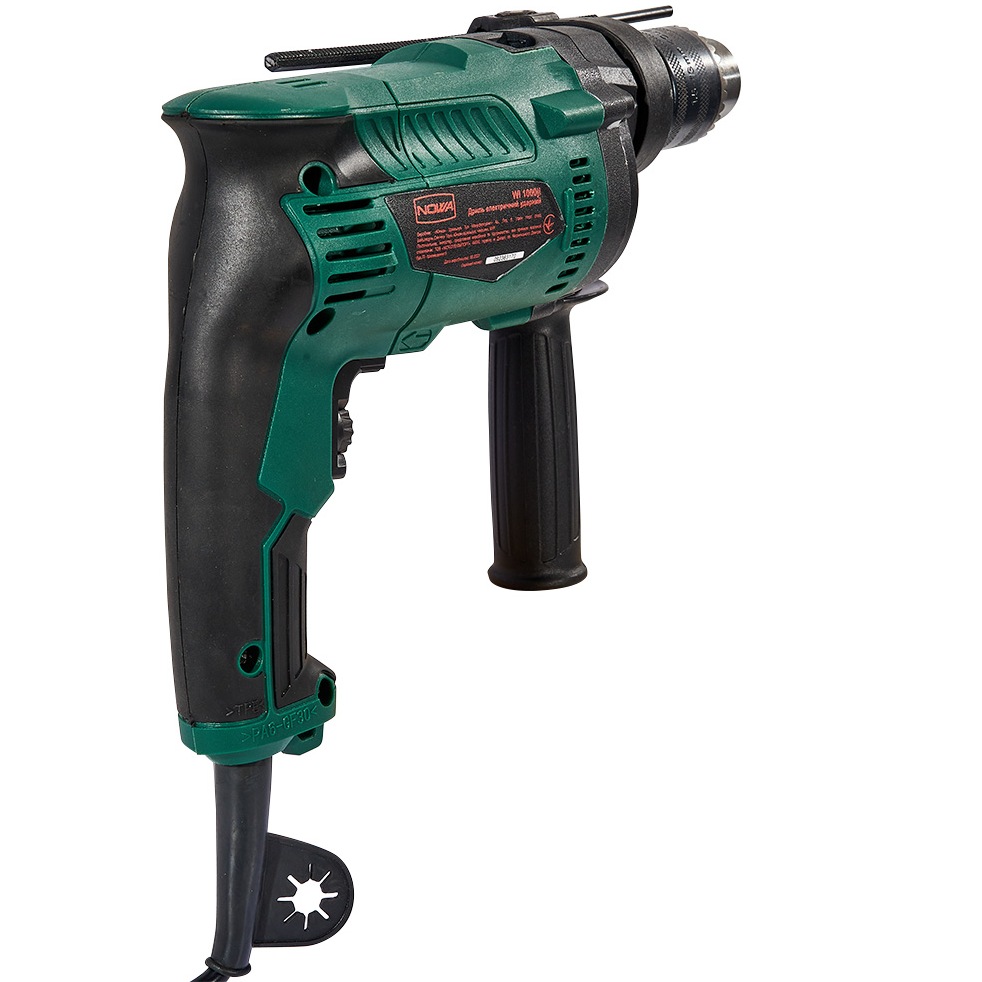 Дрель ударная NOWA WI 1000jl Область применения сверление