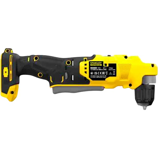 Дриль кутовий STANLEY FATMAX V20 без АКБ та ЗУ (SFMCD750B) Тип патрона швидкозатискний