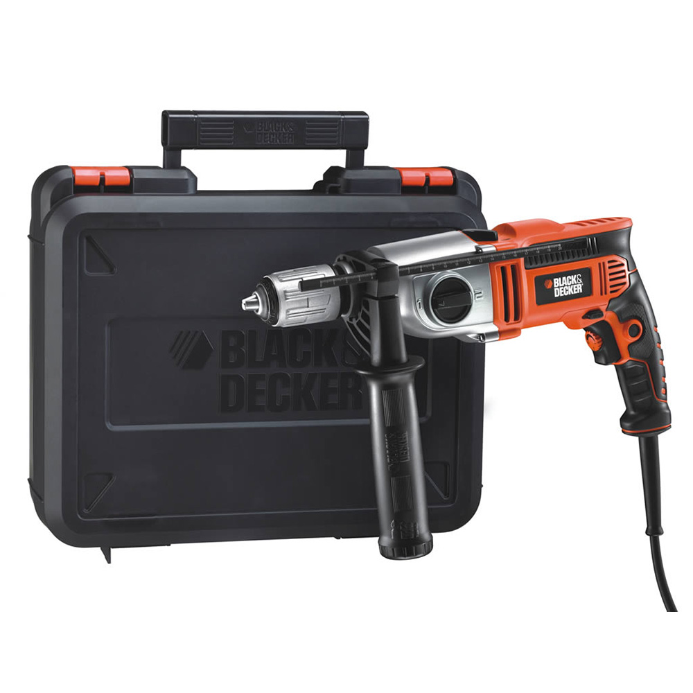 Ударная дрель BLACK&DECKER KR8542K-QS Тип патрона быстрозажимной