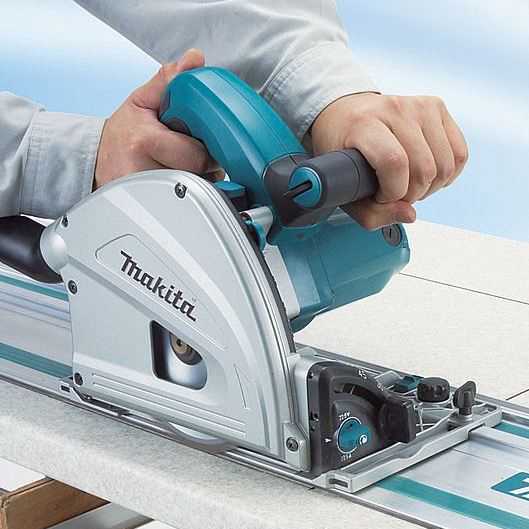 Погружная циркулярная пила MAKITA SP6000J Номинальный диаметр пильного диска 165