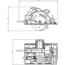 Дисковая пила METABO KS 55 FS (600955500)