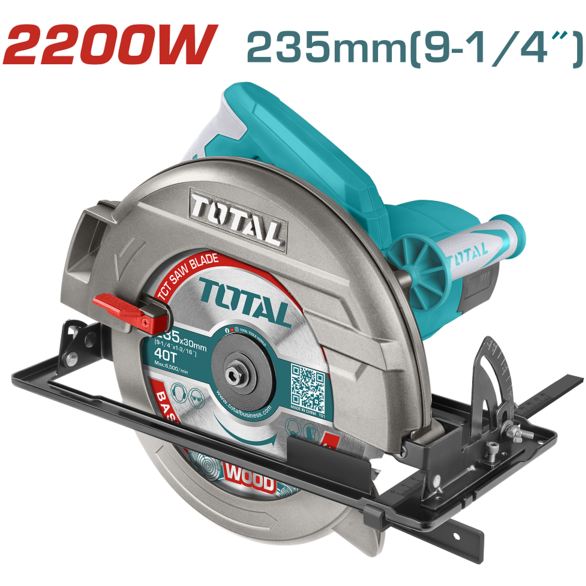 Дисковая пила TOTAL TS122235622 Тип циркулярная
