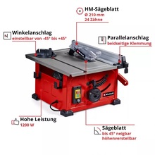 Настільна циркулярна пилка EINHELL TC-TS 8 (4340426)