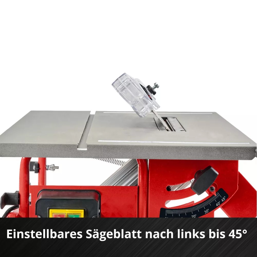 Настільна циркулярна пилка EINHELL TC-TS 8 I (4340412) Особливості можливість підключення пилососа