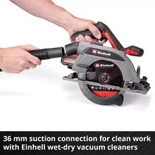 Пила циркулярна EINHELL TP-CS 18/165 Li BL-Solo (4331225)