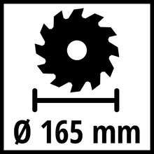 Пила дисковая EINHELL TP-PS 18/165 Li BL Solo (4331400) Пила дисковая EINHELL TP-PS 18/165 Li BL Solo (4331400)