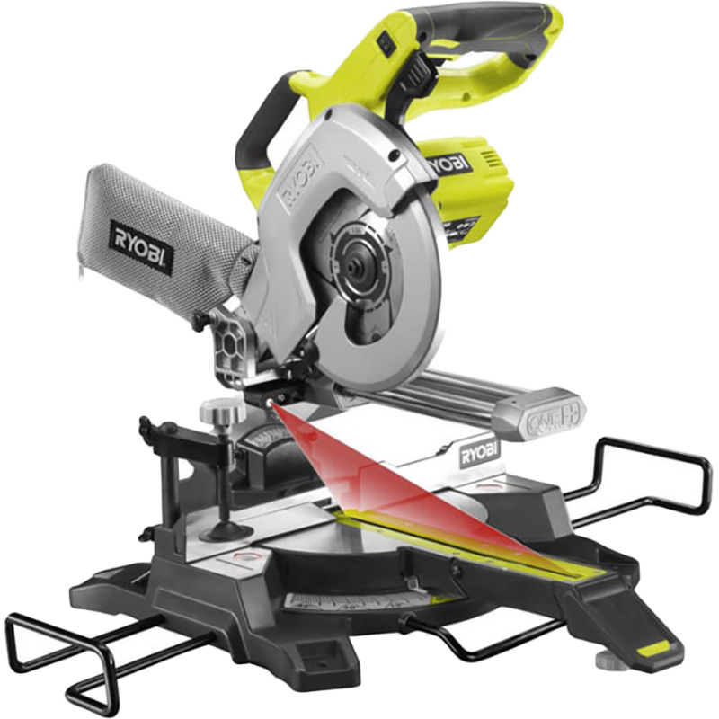 Пила торцювальна RYOBI ONE+ R18MS216-0 без акумулятора (5133003597)