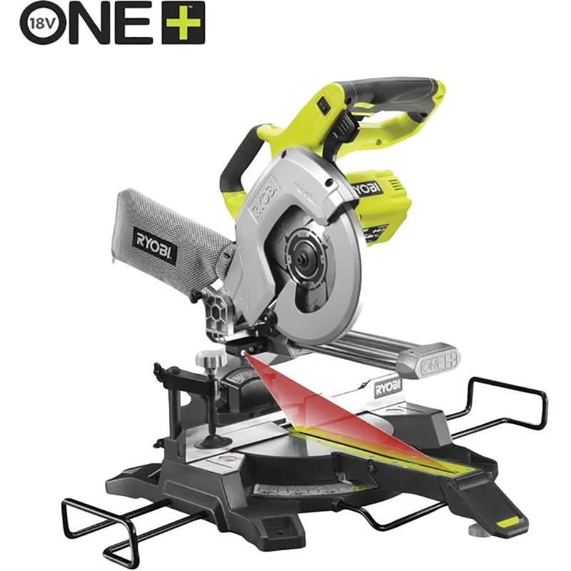 Пила торцювальна RYOBI ONE+ R18MS216-0 без акумулятора (5133003597) Тип торцювальна