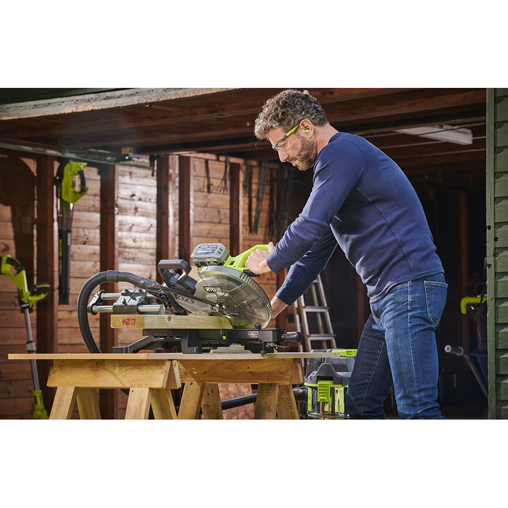 Торцовочная пила RYOBI ONE+ НР RMS18254X-0 без аккумулятора (5133005736) Тип торцовочная