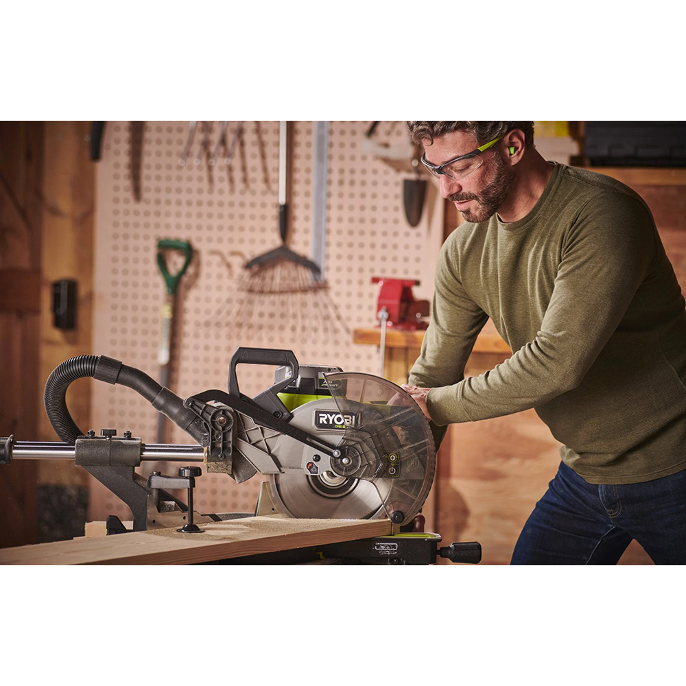 Торцовочная пила RYOBI ONE+ НР RMS18254X-0 без аккумулятора (5133005736) Номинальный диаметр пильного диска 254