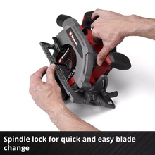 Пила дисковая EINHELL TP-CS 18/165 Li BL-Solo 18В (4331230) без АКБ и ЗУ