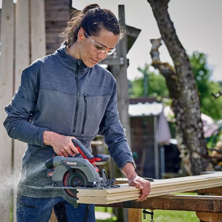 Фото 19 Пила дисковая EINHELL TP-CS 18/165 Li BL-Solo 18В (4331230) без АКБ и ЗУ