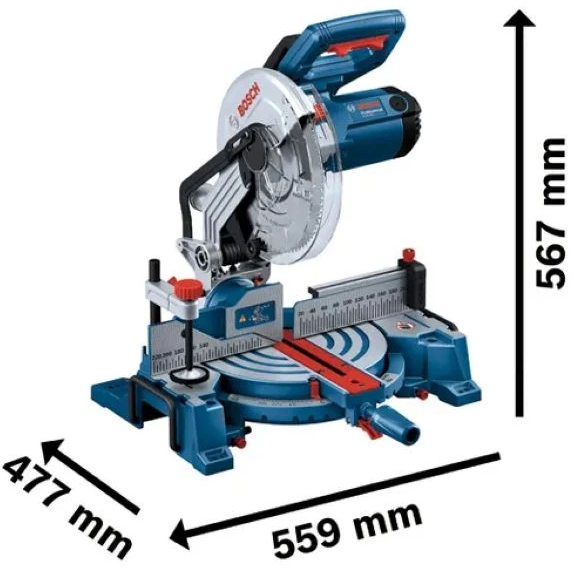 Замовити Пила торцювальна BOSCH Professional GCM 254 (0.601.B52.000)