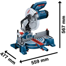 Пила торцювальна BOSCH Professional GCM 254 (0.601.B52.000)