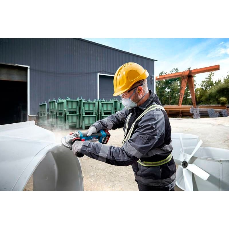 Угловая шлифмашина BOSCH Professional GWS 18V-11S (0.601.9N4.003) Особенности защита от перегрузок