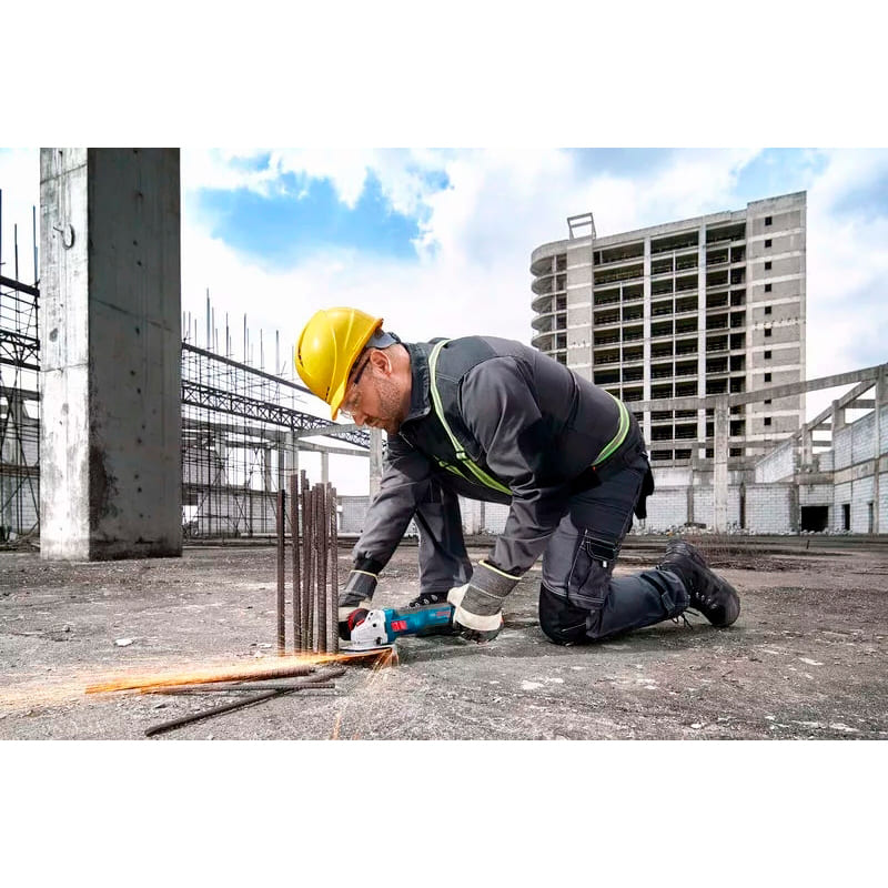 Внешний вид Угловая шлифмашина BOSCH Professional GWS 18V-11S (0.601.9N4.003)