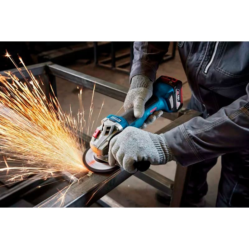 Угловая шлифмашина BOSCH Professional GWS 18V-8 (0.601.9N9.021) Особенности защита от непреднамеренного пуска