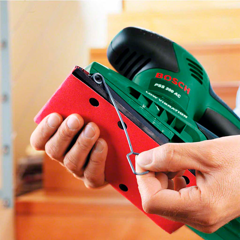 Шлифмашина вибрационная BOSCH PSS 200 AC (0.603.340.100) Тип питания сеть