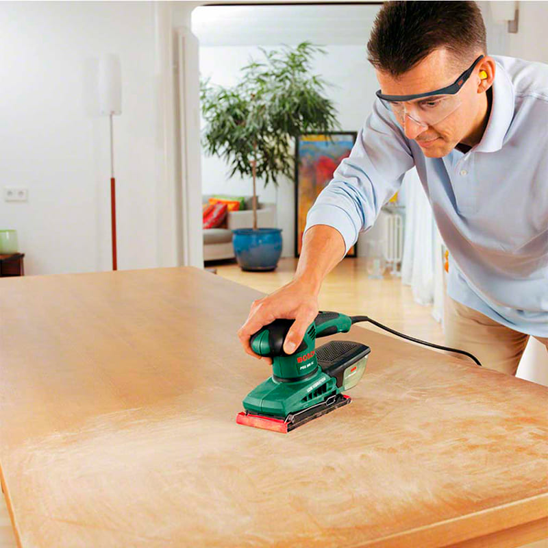 Шлифмашина вибрационная BOSCH PSS 200 AC (0.603.340.100) Особенности защита от пыли