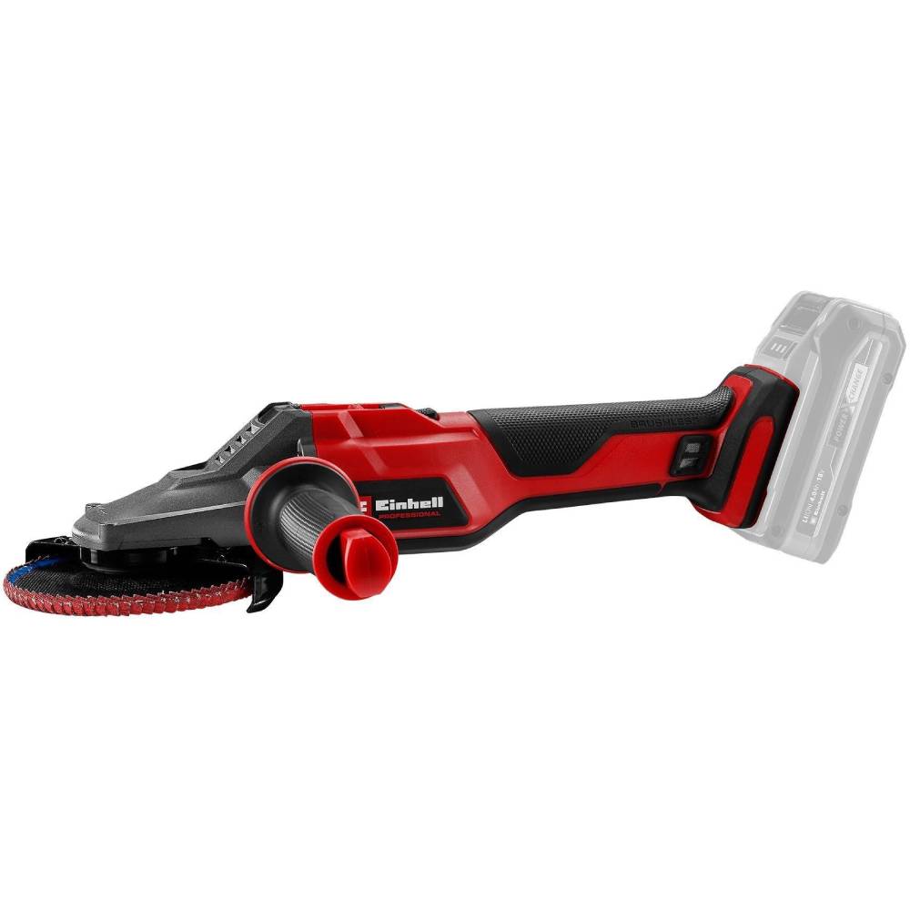 Шліфмашина кутова EINHELL Professional TP-AG 18/125 F Li BL - Solo PXC без АКБ та ЗП (4431175) Тип кутова (болгарка)