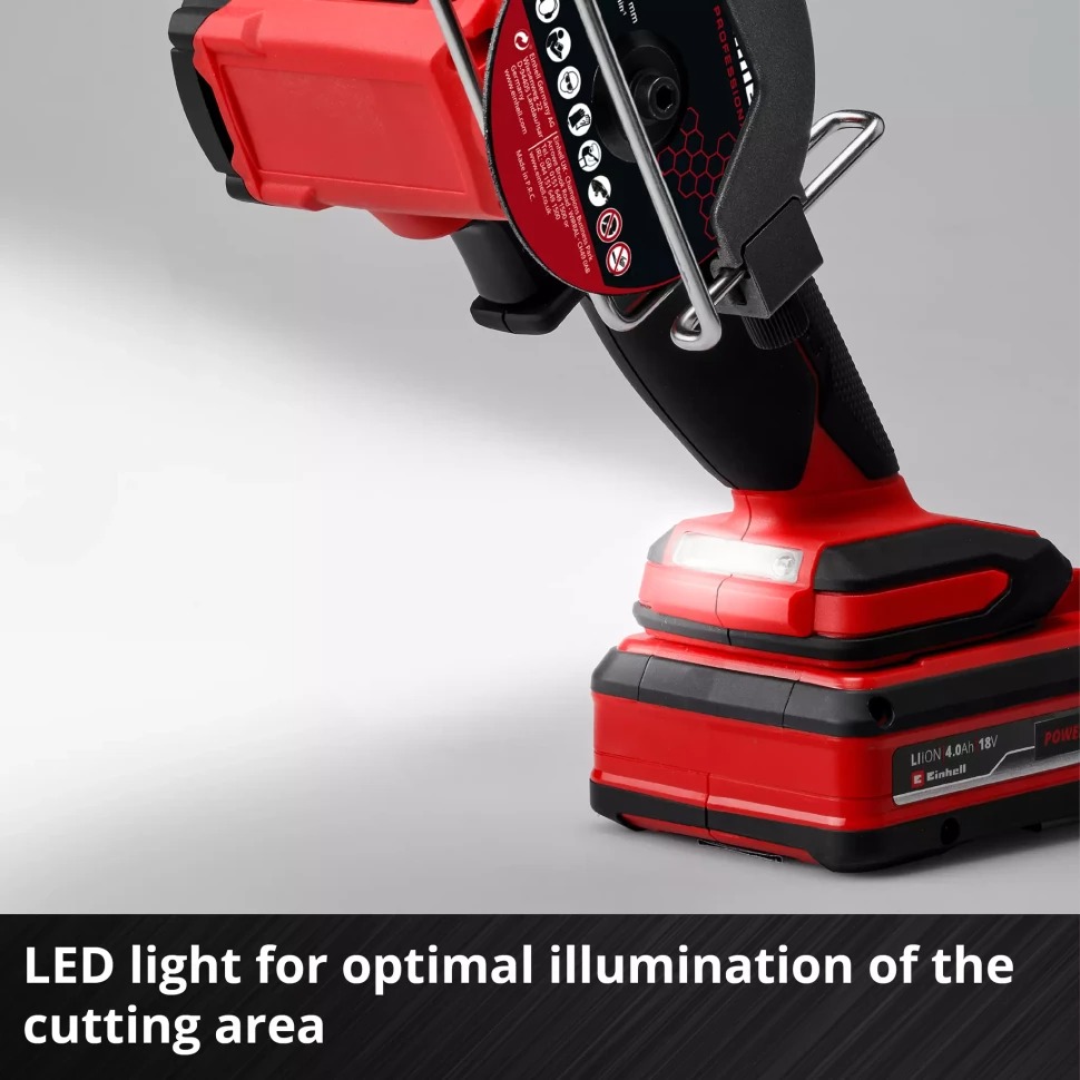 Фото Кутова шліфувальна машина EINHELL TP-CO 18/76-C Li BL-Solo (4432000)